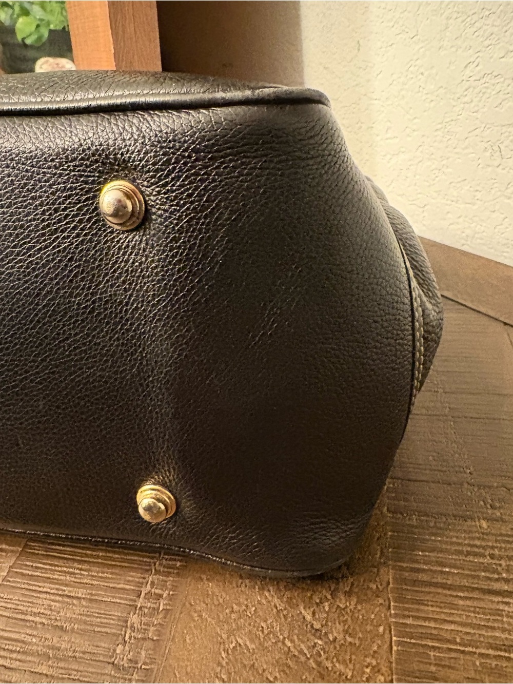 Dooney & Bourke Pebbled Leather Tote Black - Picture 13 of 15